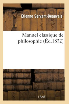 Manuel Classique de Philosophie
