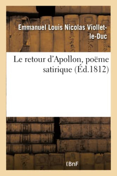 Le Retour d'Apollon, Po?me Satirique