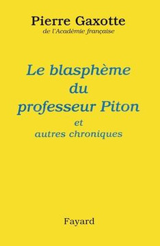 Le Blasph?me du professeur Piton