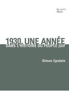 1930, une ann?e dans l'histoire du peuple juif