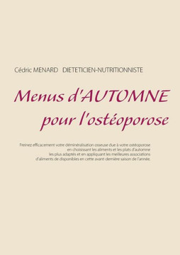 Menus d'automne pour l'ost?oporose
