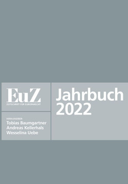 EuZ - Zeitschrift f?r Europarecht - Jahrbuch 2022