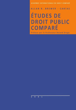 ?tudes de Droit Public Compar?