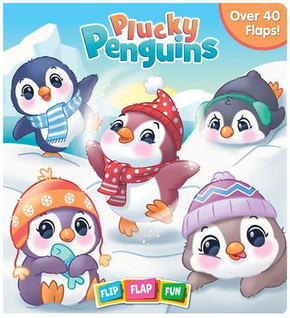 Plucky Penguins Flip Flap Fun Book