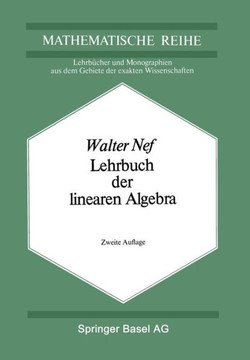 Lehrbuch Der Linearen Algebra