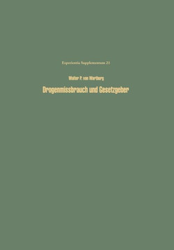 Drogenmissbrauch Und Gesetzgeber: Methodik Und M?glichkeiten Einer Optimalen Kontrolle Des Missbrauchs Von Drogen Und Arzeimitteln