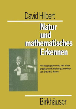 David Hilbert Natur Und Mathematisches Erkennen