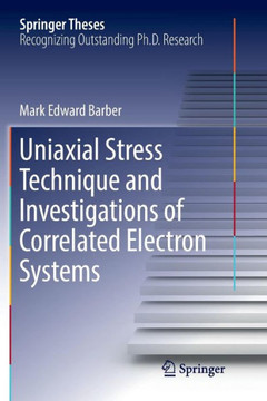 Uniaxial Stress Technique and Investigations of Correlated Electron Systems