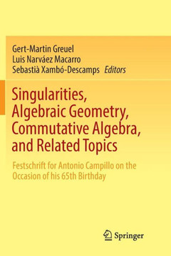 Singularities, Algebraic Geometry, Commutative Algebra, and Related Topics: Festschrift for Antonio Campillo on the Occasion of His 65th Birthday Singularities, Algebraic Geometry, Commutative Algebra, and Related Topics: Festschrift for Antonio Campillo on the Occasion of His 65th Birthday