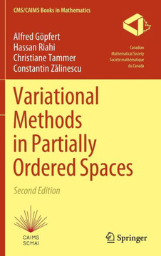 Variational Methods in Partially Ordered Spaces