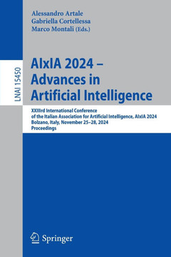 Aixia 2024 - Advances in Artificial Intelligence: Xxiiird International Conference of the Italian Association for Artificial Intelligence, Aixia 2024,