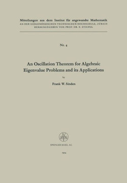 An Oscillation Theorem for Algebraic Eigenvalue Problems and Its Applications