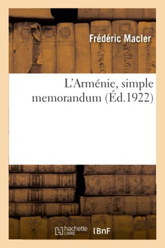 L'Arm?nie, Simple Memorandum