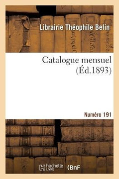 Catalogue mensuel. Num?ro 191