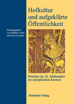 Hofkultur und aufgekl?rte ?ffentlichkeit