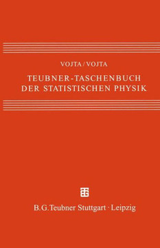Teubner-Taschenbuch Der Statistischen Physik Teubner-Taschenbuch Der Statistischen Physik