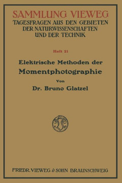Elektrische Methoden Der Momentphotographie
