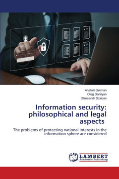 Information security: philosophical and legal aspects