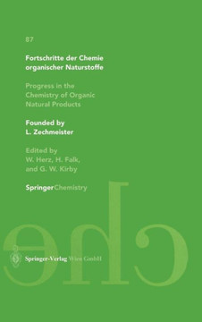 Progress in the Chemistry of Organic Natural Products Progress in the Chemistry of Organic Natural Products