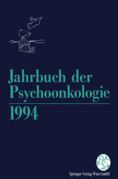 Jahrbuch Der Psychoonkologie