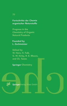 Fortschritte Der Chemie Organischer Naturstoffe: Progress in the Chemistry of Organic Natural Products