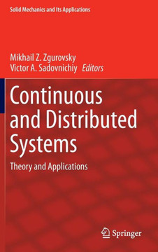 Continuous and Distributed Systems: Theory and Applications Continuous and Distributed Systems: Theory and Applications