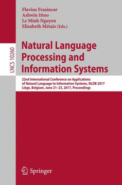 Natural Language Processing and Information Systems: 22nd International Conference on Applications of Natural Language to Information Systems, Nldb 20
