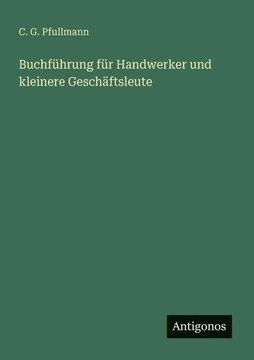 Buchf?hrung f?r Handwerker und kleinere Gesch?ftsleute