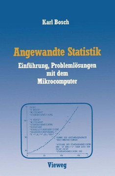 Angewandte Statistik: Einf?hrung, Probleml?sungen Mit Dem Mikrocomputer