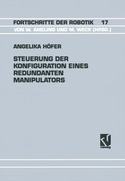 Steuerung Der Konfiguration Eines Redundanten Manipulators Steuerung Der Konfiguration Eines Redundanten Manipulators