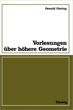 Vorlesungen ?ber H?here Geometrie: Mit Zahlr. Aufgaben, Fig. U. Tab.