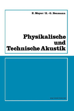Physikalische Und Technische Akustik: Eine Einf?hrung Mit Zahlreichen Versuchsbeschreibungen