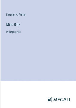Miss Billy: in large print
