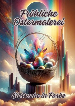 Fr?hliche Ostermalerei: Eiersuche in Farbe