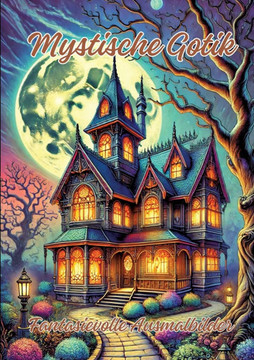 Mystische Gotik: Fantasievolle Ausmalbilder