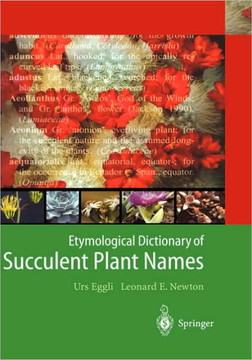 Etymological Dictionary of Succulent Plant Names