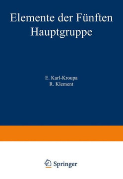 Elemente Der F?nften Hauptgruppe: Arsen - Antimon - Wismut