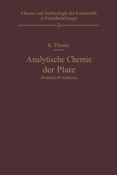 Analytische Chemie Der Plaste (Kunststoff-Analyse)