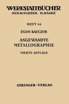Angewandte Metallographie