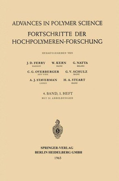 Fortschritte Der Hochpolymeren Forschung Fortschritte Der Hochpolymeren Forschung