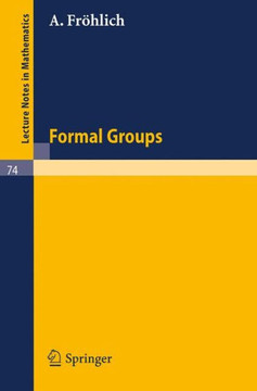 Formal Groups