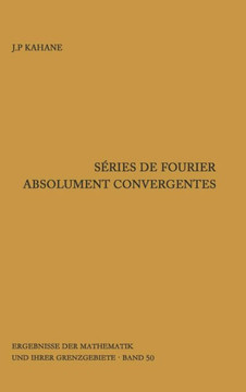 S?ries de Fourier Absolument Convergentes