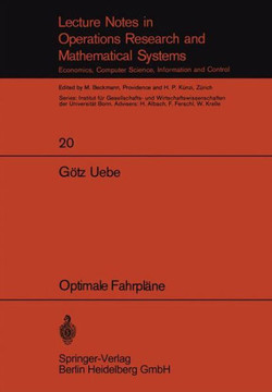 Optimale Fahrpl?ne