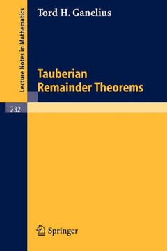Tauberian Remainder Theorems