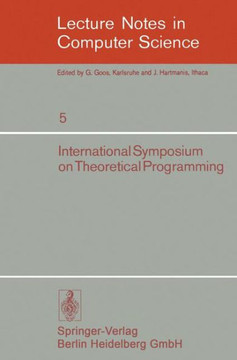 International Symposium on Theoretical Programming