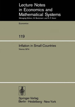 Inflation in Small Countries: Proceedings of an International Conference Held at the Institute for Advanced Studies Vienna, November 1974