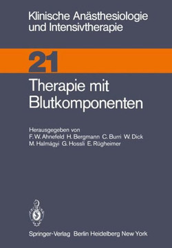 Therapie Mit Blutkomponenten