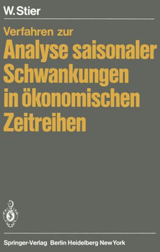 Verfahren Zur Analyse Saisonaler Schwankungen in ?konomischen Zeitreihen