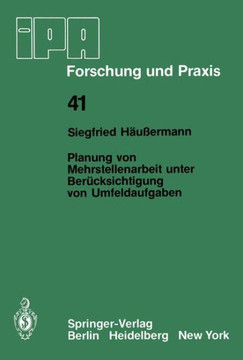 Planung Von Mehrstellenarbeit Unter Ber?cksichtigung Von Umfeldaufgaben Planung Von Mehrstellenarbeit Unter Ber?cksichtigung Von Umfeldaufgaben