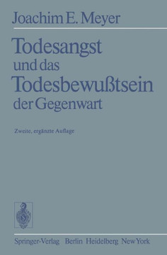 Todesangst Und Das Todesbewu?tsein Der Gegenwart